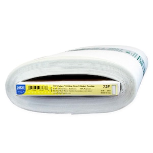 Pellon 72F Peltex Two-Sided Fusible Ultra Firm Stabilizer – Sold by the 1/2 yard – 20" Wide – Bag & Craft Interfacing