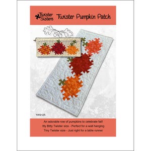 Twister Pattern - Twister Pumpkin Patch Pattern by Twister Sisters  TWS-125