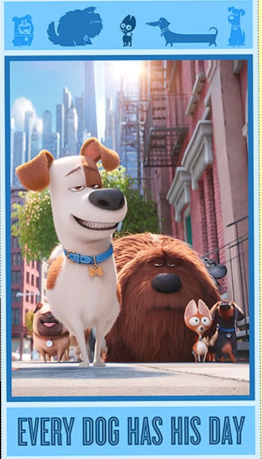 Secret Life of Pets Fabric UK