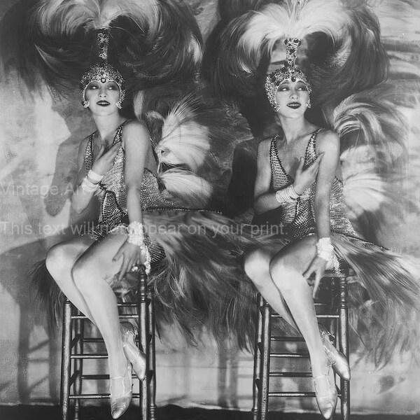 Erotic art Ziegfeld Follies Girl dancer celebrities - 1910-30 - vintage Famous photo poster Flapper Girl Actress unique gift sexy women