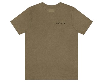 NOLA Crawfish Fleur de lis Maglietta a maniche corte in jersey unisex