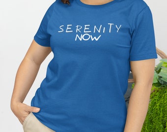 Serenità ora! Maglietta unisex Softstyle Friends Funny Tee