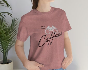 Alla ricerca della maglietta a maniche corte Caffeine Unisex Jersey