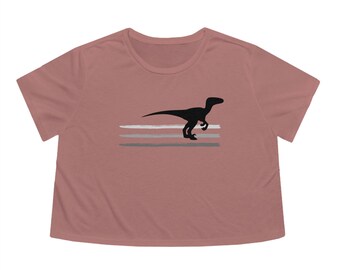 Raptor Women's Flowy Cropped Tee