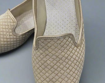 Jutti/Khussa en crema para hombres