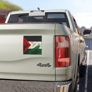 Palestine Flag Car Magnet Weatherproof Vehicle Accessory Palestinian Pride Auto Accessory Free Pro Palestine Flag Car Accessory
