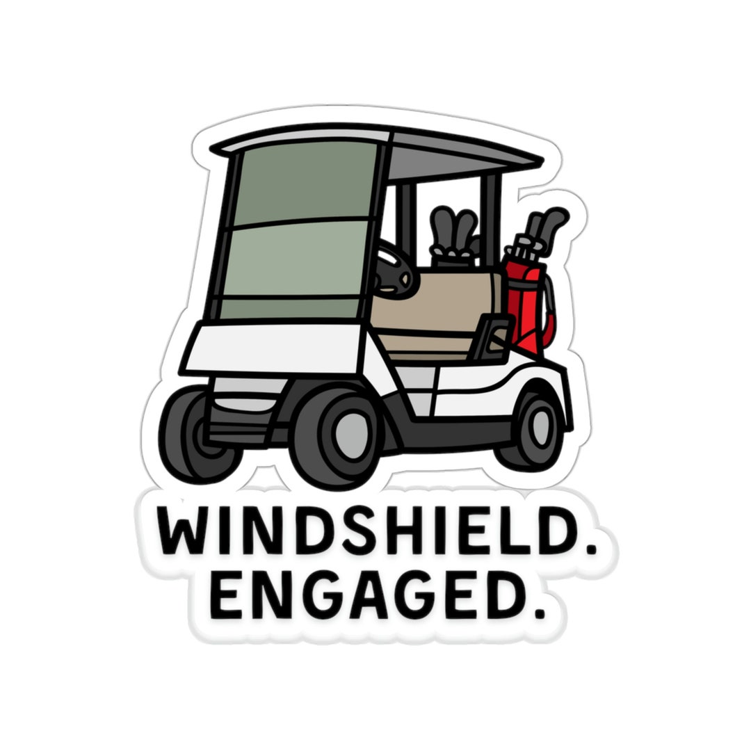 Funny Golf Sticker Golf Cart Sticker Gift for Golfer Hilarious Etsy