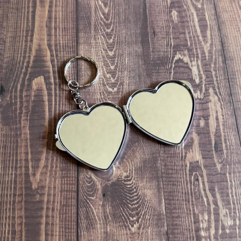 Mirror Back Keychains Bat Mirror Keychain - Etsy