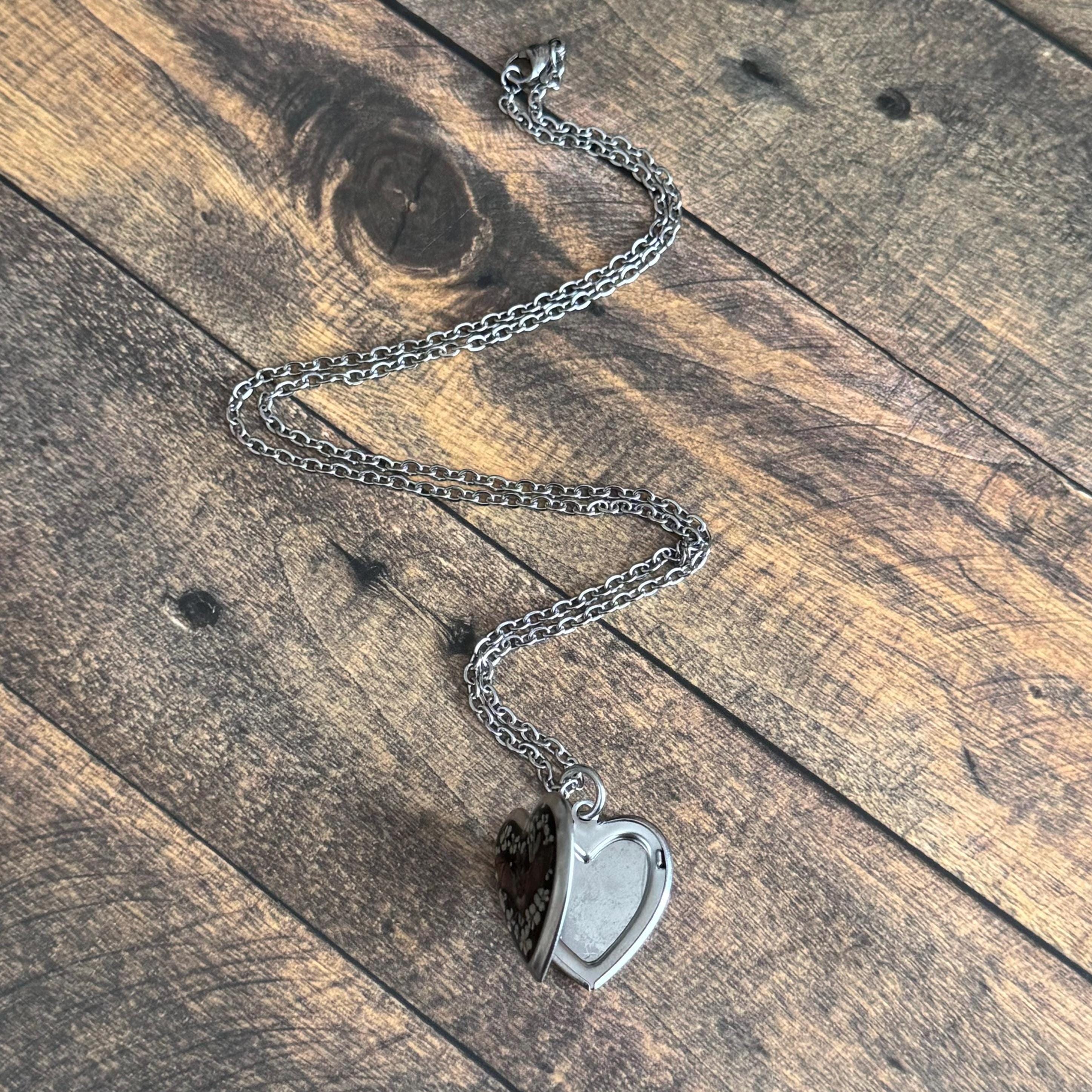 White Bat Locket - Etsy