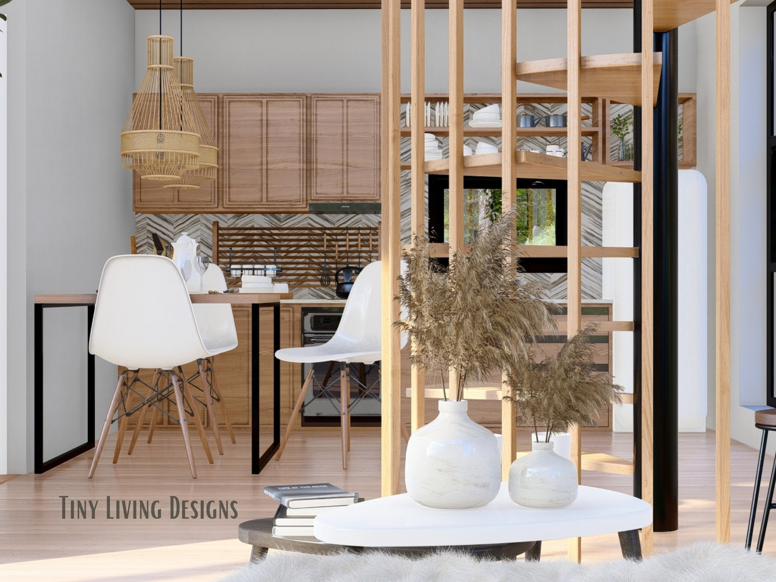17x27 Modern Tiny Home Plans | Small Tiny House Blueprints | Full Set ...