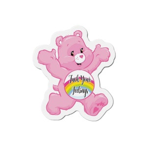 Swear Bear Die-Cut Magnets