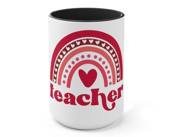 Teacher Valentine's Day Mug