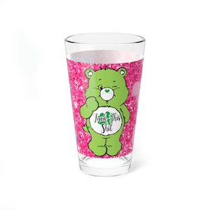 Swear Bears Mixing Glass, 16oz