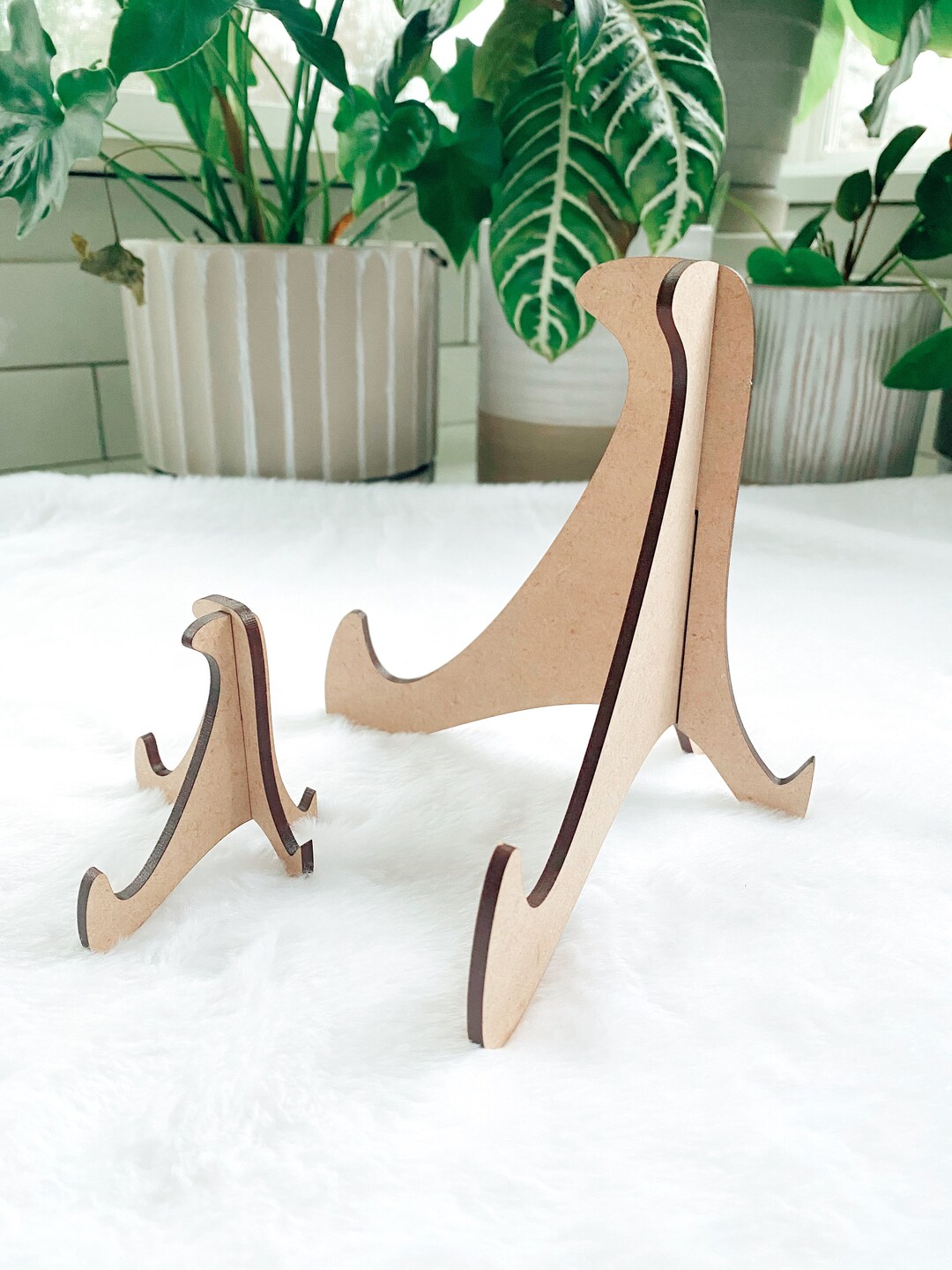 Sign Display Stand Display Easel Frame Stand Plate Stand Small Wood