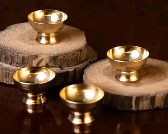 Sindoor Bowl, Chandan Piyali Small (Set of 4), Sindoor Bowl