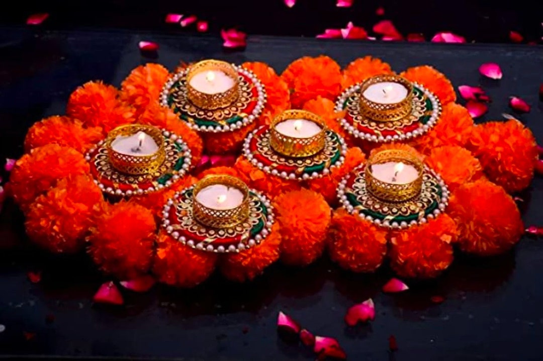 Bulk Multi Color Tea Light Holders, Diwali Decor,handmade Diyas, Diwali