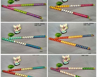 300 Pairs Wholesale Dandiya Sticks for Garba Celebrations Indian Dandiya Sticks for Dandiya night dance, garba Party Favors Return gift