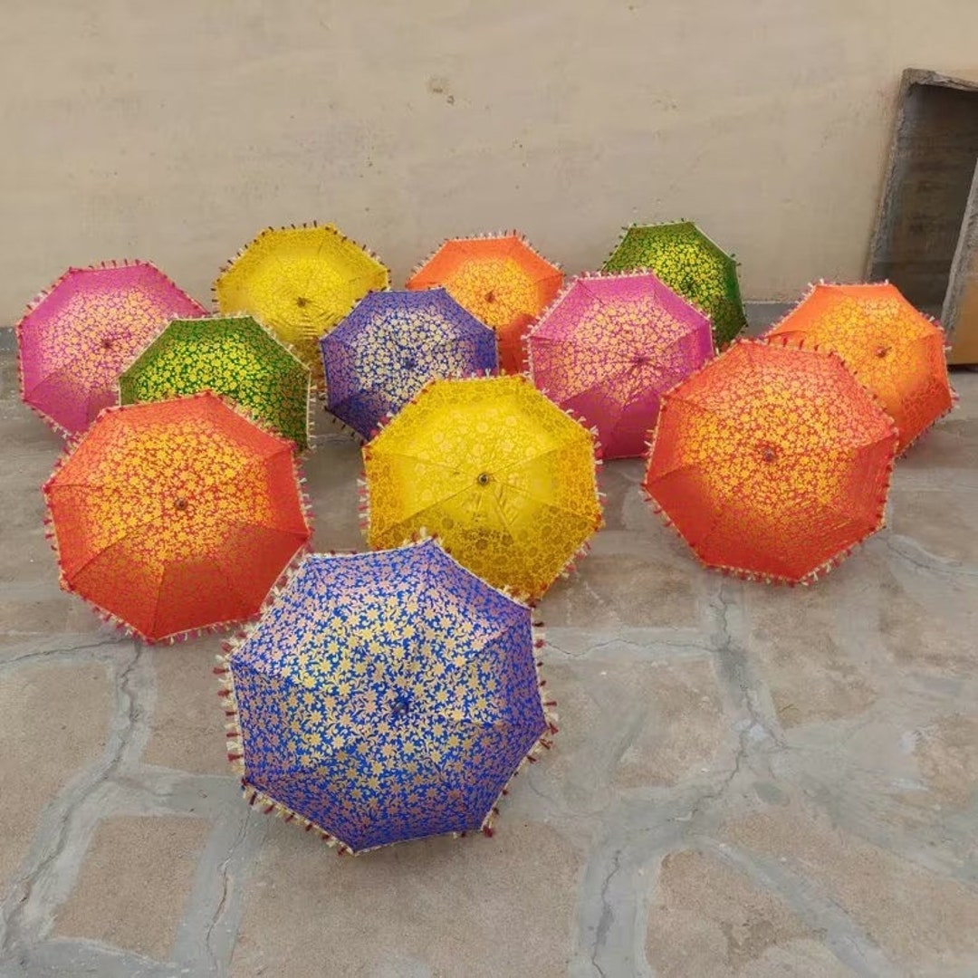 10 Pc Mini Umbrella for Decoration Wedding Decoration Umbrellas, Diwali