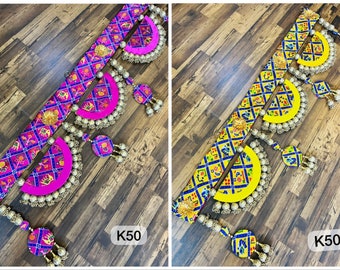 2in1 Reversible Toran Door Hanging, Bandarwal, Door Valance, Diwali Decor, Pooja Mandir Backdrop, Entryway Decoration, New Home Gift