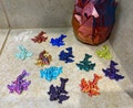 3D Printed Articulated Baby Tiny Wyvern Adopt a Dragon Party Favors Goodie Bags Fidget Unpainted Eyes Authorized Cinderwing3D
