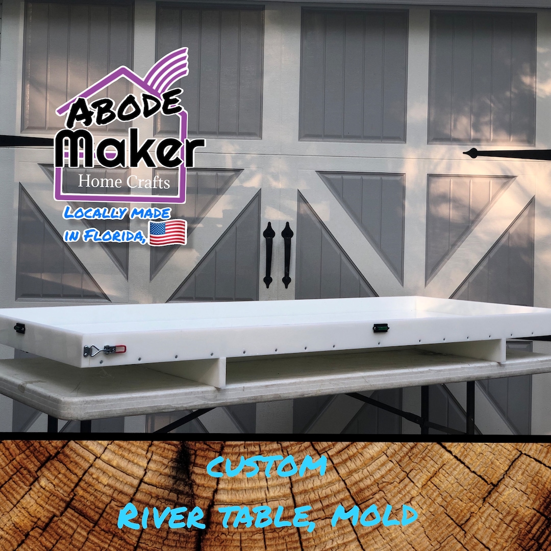 Large Reusable Epoxy Resin Mold – Custom River Table Form, Bartop Molds ...