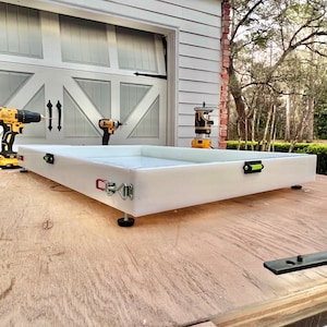 Custom Sizes- 20”X30”Resin Epoxy Molds -Forms, Reusable Epoxy Resin  HDPE Forms for Forming, Cutting and Charcuterie Boards with Epoxy