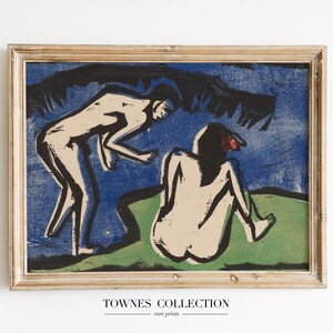 Bathing Couple- Digital Download