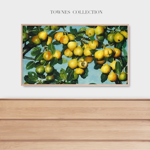 Ripening Pears | Samsung Frame TV Art | Rare Art DIGITAL Painting