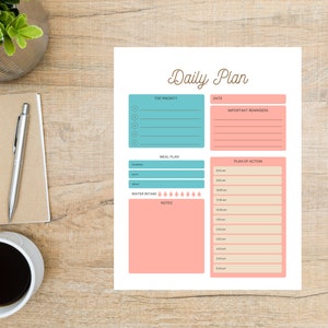Daily Plan Planner
