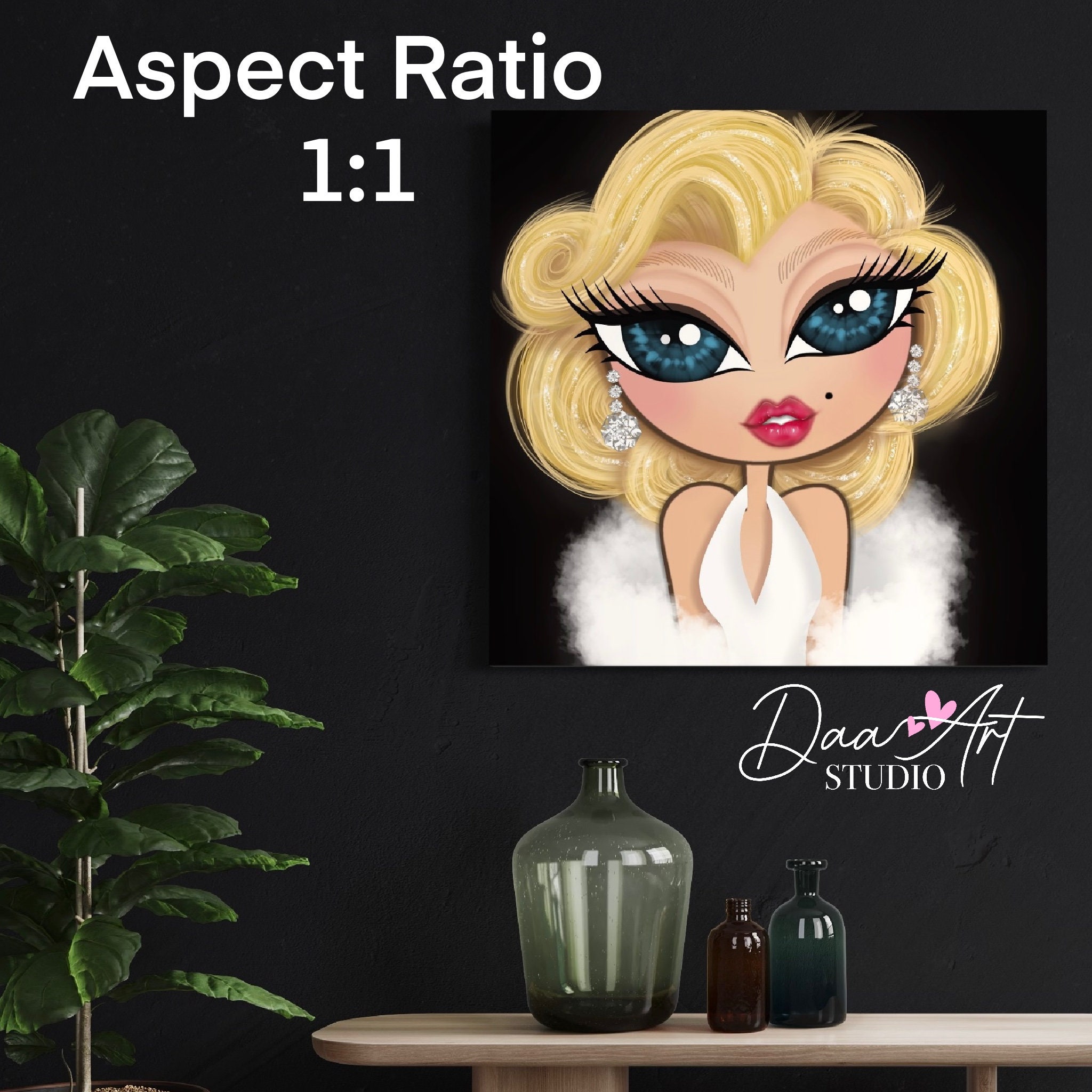 Marilyn Monroe Print, Iconic Art Print, Monroe Digital Art, Vintage ...