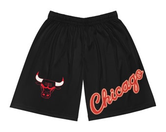 Bulls Shorts, Basketball Shorts, Gym Shorts, Summer Shorts , NBA Shorts, Cute Gift, Birthday Gift, Gift For Him, Short Knicker