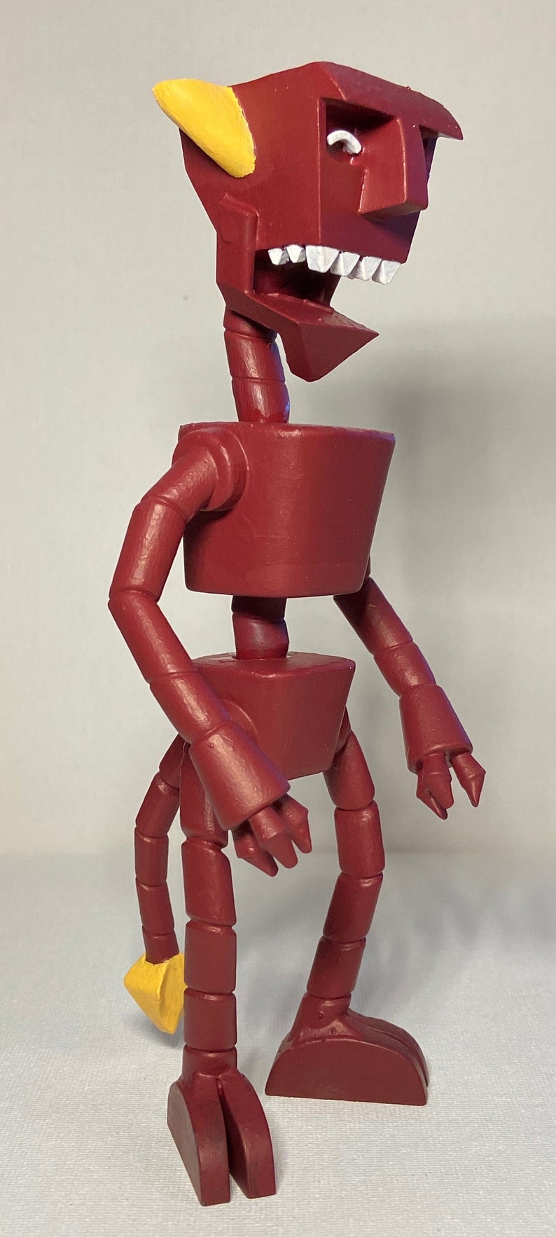 The Robot Devil Futurama 7 Inch Statue Etsy