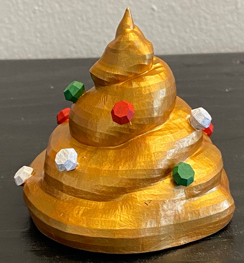 The Golden Turd American Dad 3 Inch Statue Etsy