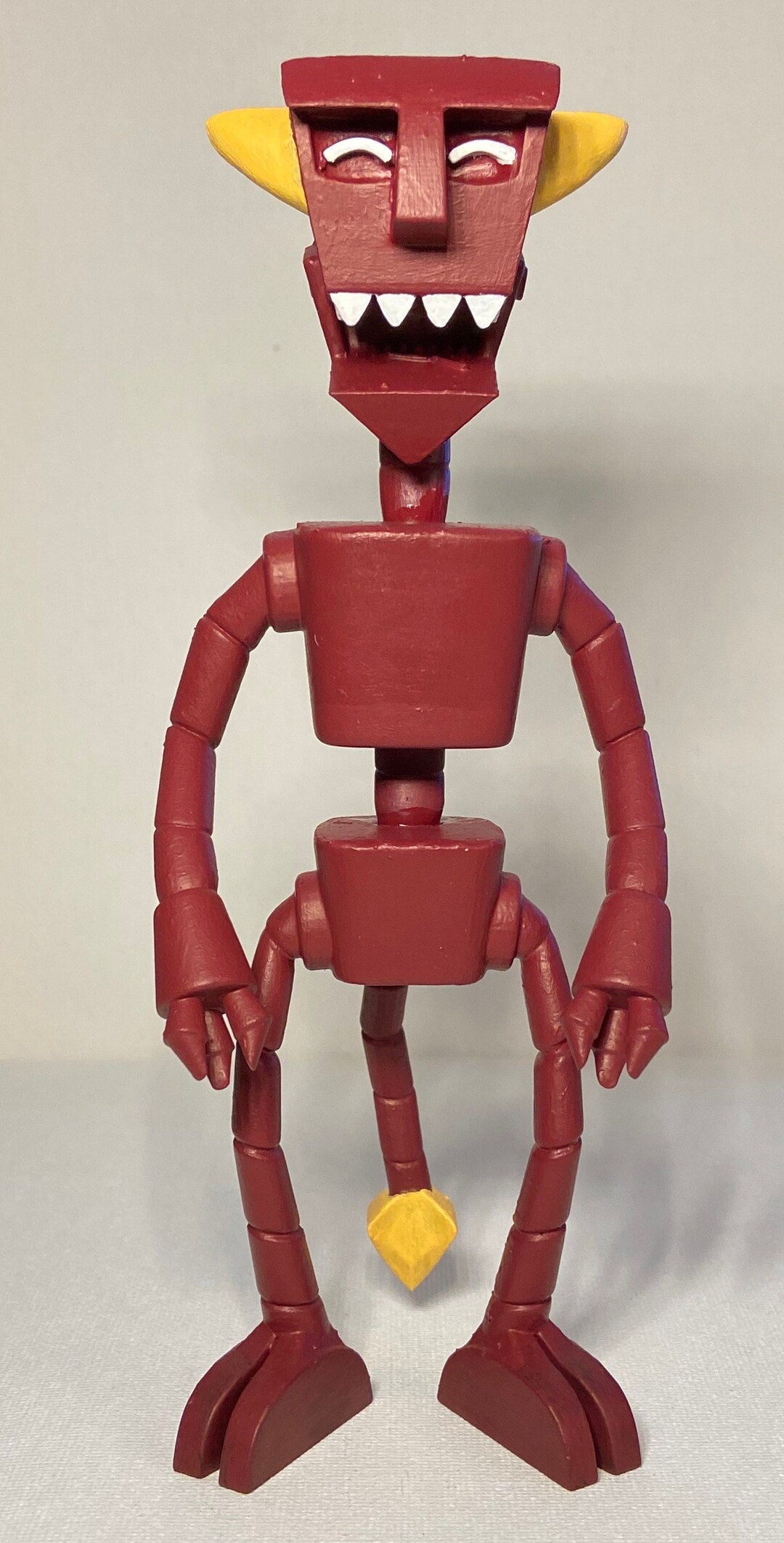 The Robot Devil Futurama 7 Inch Statue Etsy