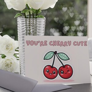 Cherry Valentines Cards, Printable Classroom Valentines, Valentines Day Cards for Kids, Valentines Day Cards for Girlfriend Boyfriend