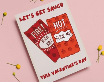 Funny Taco Bell Valentine's Card, Raunchy Love Card (Printable)