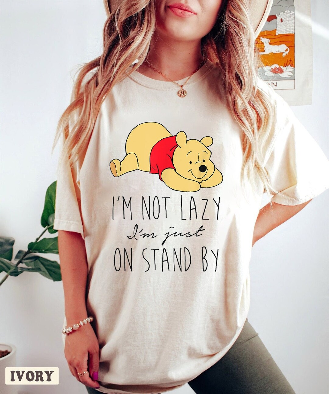 Disney Lazy Winnie the Pooh Tshirt, Winnie the Pooh Shirt, the Pooh