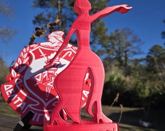 Delta Sigma Theta Lady Fortitude Statue | Crimson Sorority Gift