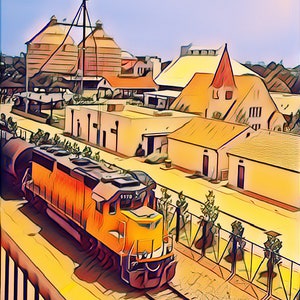 Waco Silos Art