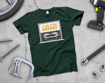 Ford Mustang T-Shirt: Funny Car Enthusiast Garage Tee