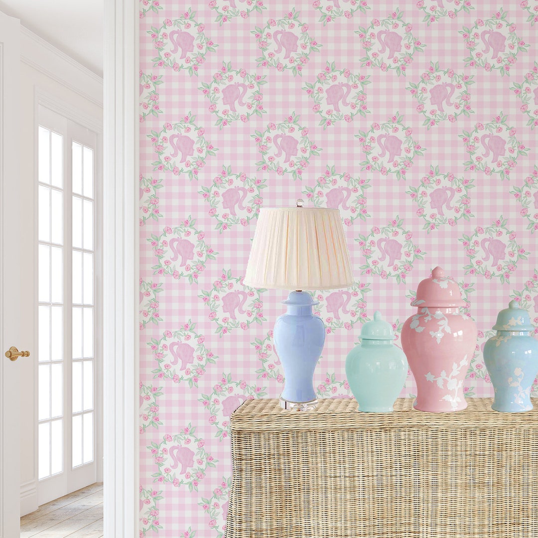 Grandmillennial Princess Wallpaper Princess Wallpaper - Etsy