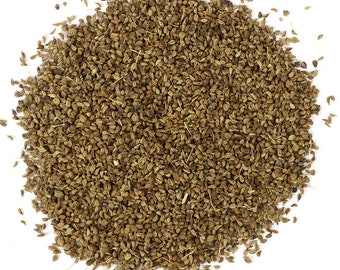 Ajwain Seed Whole Organic Herb Cut Sifted Dried ( Trachyspermum ammi ) 1/2 Oz , 1 Oz , 2 Oz , 4 Oz , 6 Oz , 8 Oz , 10 Oz , 12 Oz , 16 Oz