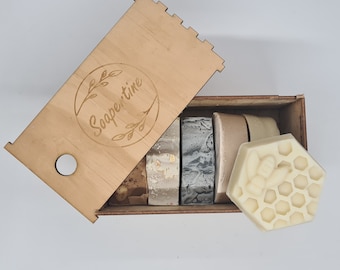 Handmade Soaps Using a Range of Soap-making and Essential Oils