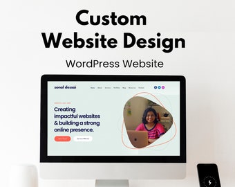 Custom WordPress Website | SEO Friendly Web Design | Custom Business Website | Small Business Website | Wordpress Theme Website