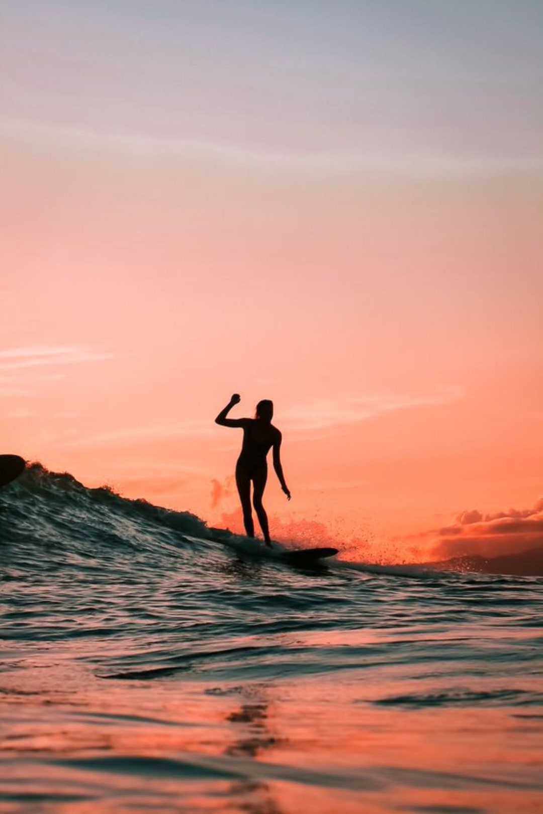 Sunset Surf Digital Print Photo Download,