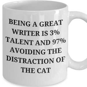 Writer gift mug, gift for writer, funny writer gift, aspiring writer gift, creative writer gift, gift for writer and author, writer gift