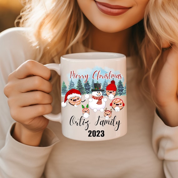 Custom Concha Christmas Coffee Mug Personalized Large Cup Mexican