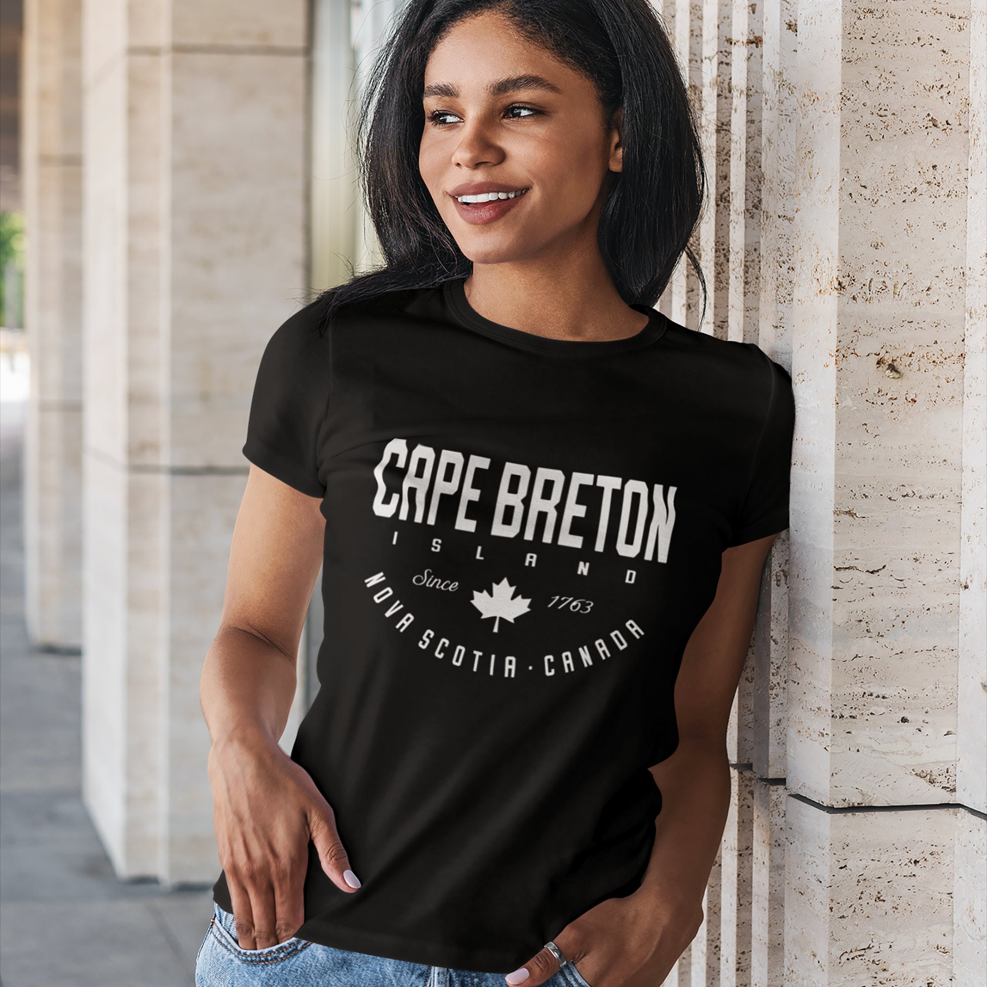 Tee shirt top breton normand