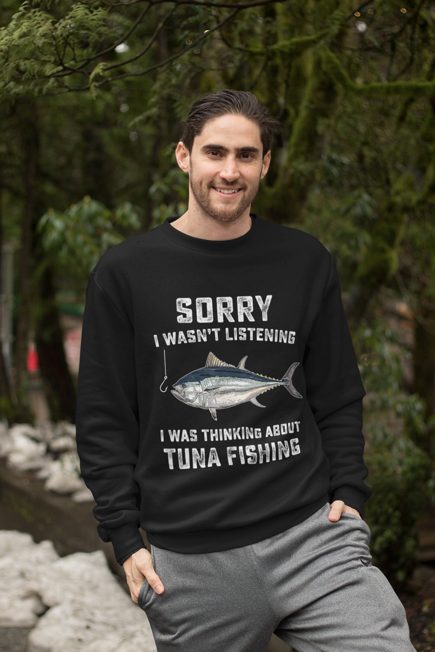 Tuna or Not Tuna, A Funny T-Shirt for Fishermen with a Sense of Humor, Tuna  Fishing Fun shirt