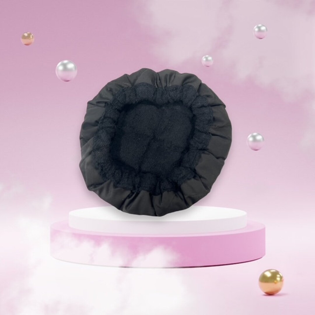 Flaxseed Deep Conditioning Heat Cap With 10pc Disposable Shower Caps